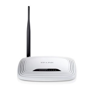 Roteador Tplink Wireless N150 Switch 4Portas WPS 1 Antena 5dBi